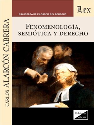 cover image of Fenomenología, semiótica y derecho